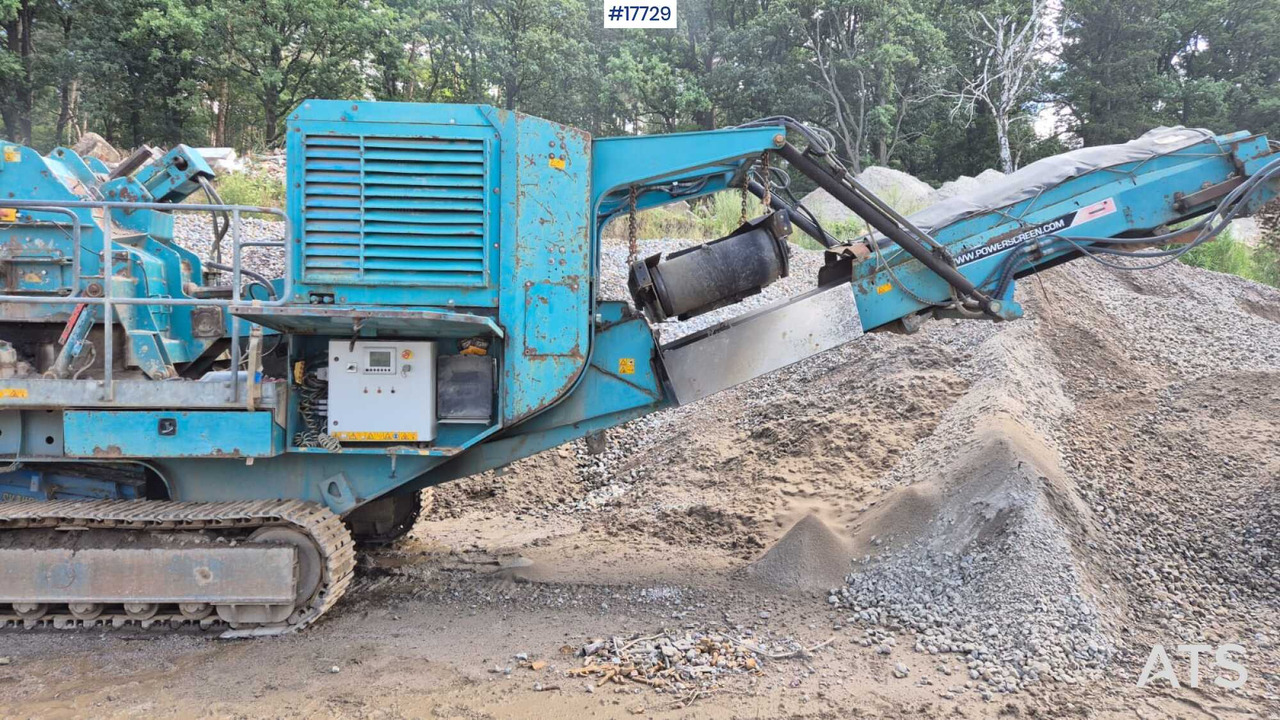 Lizingu i  POWERSCREEN TEREX XH250 Mobile Impact Crusher (2012) POWERSCREEN TEREX XH250 Mobile Impact Crusher (2012): foto 10