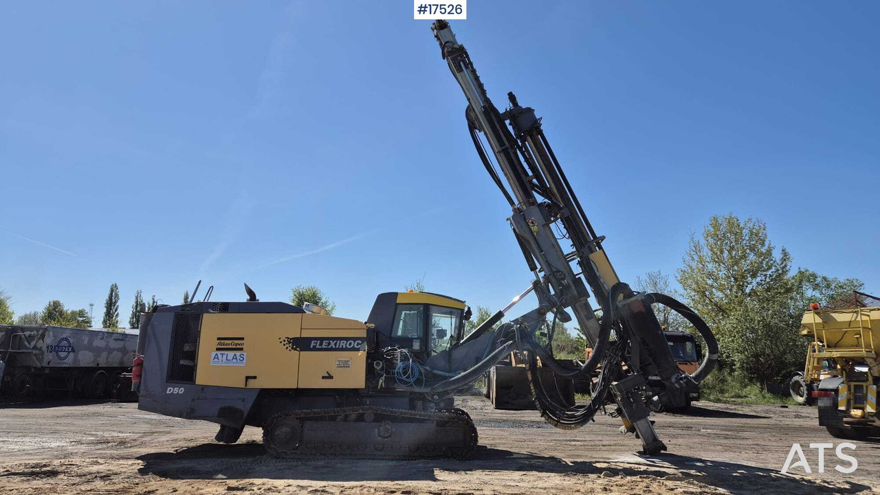 Rock drill Atlas Copco FlexiROC D50-10SF (2012) - Sondë shpimi: foto 3 Rock drill Atlas Copco FlexiROC D50-10SF (2012) - Sondë shpimi: foto 3