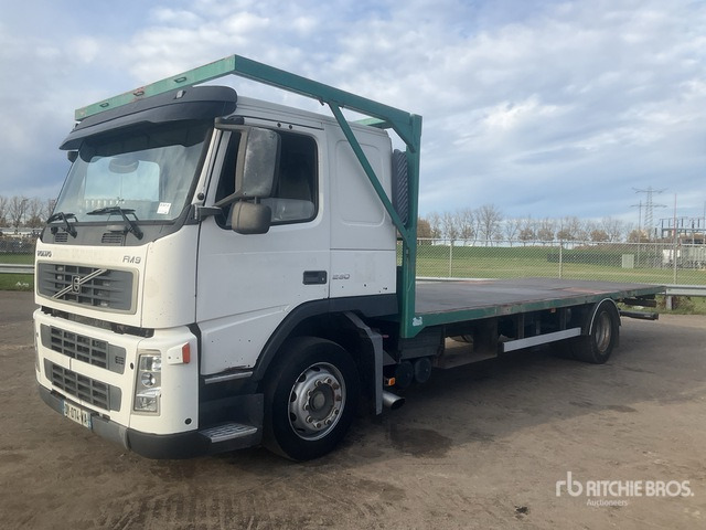 2002 Volvo FM280 4x2 Sleeper Flatbed Truck - Kamion me karroceri të hapur: foto 1 2002 Volvo FM280 4x2 Sleeper Flatbed Truck - Kamion me karroceri të hapur: foto 1