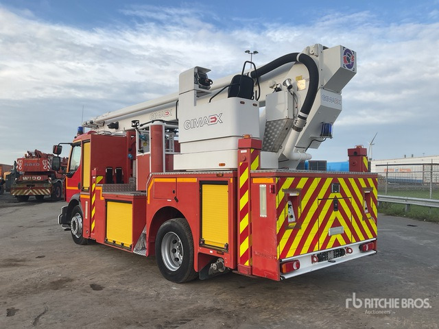 2009 Renault Midlum 280 4x2 C/W 2009 Gimaex 280 Boom Lift Fire Truck - Zjarrfikëse: foto 4 2009 Renault Midlum 280 4x2 C/W 2009 Gimaex 280 Boom Lift Fire Truck - Zjarrfikëse: foto 4
