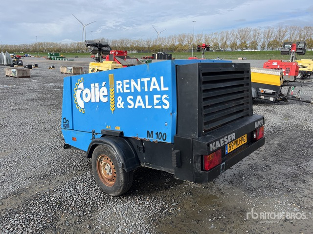 2010 Kaeser M100 Mobile Air Compressor - Kompresor ajri: foto 2 2010 Kaeser M100 Mobile Air Compressor - Kompresor ajri: foto 2