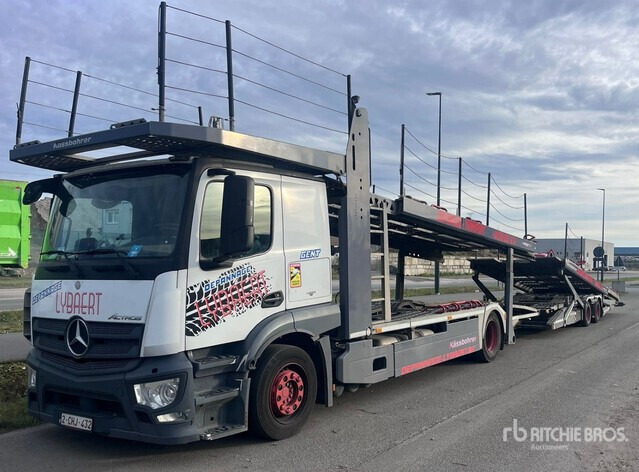 2017 Mercedes-Benz Actros 4x2 Car Carrier Truck - Autotransportues: foto 2 2017 Mercedes-Benz Actros 4x2 Car Carrier Truck - Autotransportues: foto 2