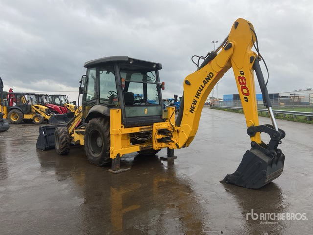 2018 New Holland B80B-SS 4x4 Backhoe Loader - Fadromë me shkarkim nga prapa: foto 3 2018 New Holland B80B-SS 4x4 Backhoe Loader - Fadromë me shkarkim nga prapa: foto 3