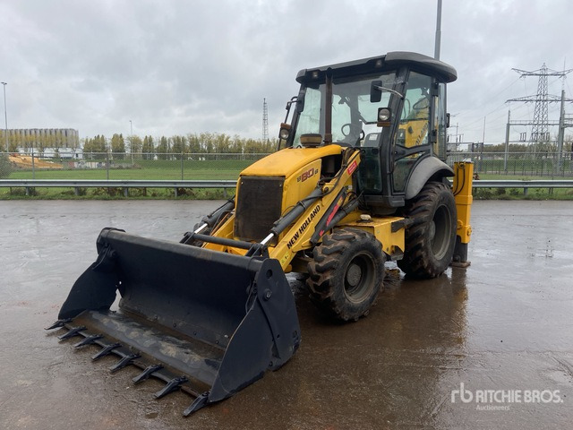 2018 New Holland B80B-SS 4x4 Backhoe Loader - Fadromë me shkarkim nga prapa: foto 1 2018 New Holland B80B-SS 4x4 Backhoe Loader - Fadromë me shkarkim nga prapa: foto 1