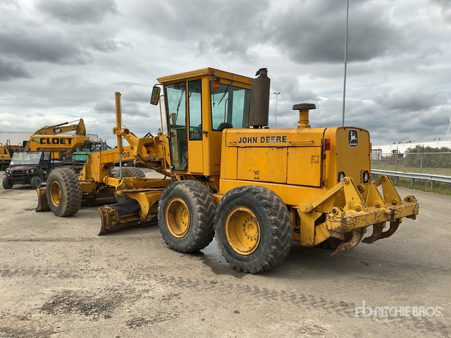 1991 John Deere 770B Motorische Grader - Makineritë e tjera: foto 3 1991 John Deere 770B Motorische Grader - Makineritë e tjera: foto 3