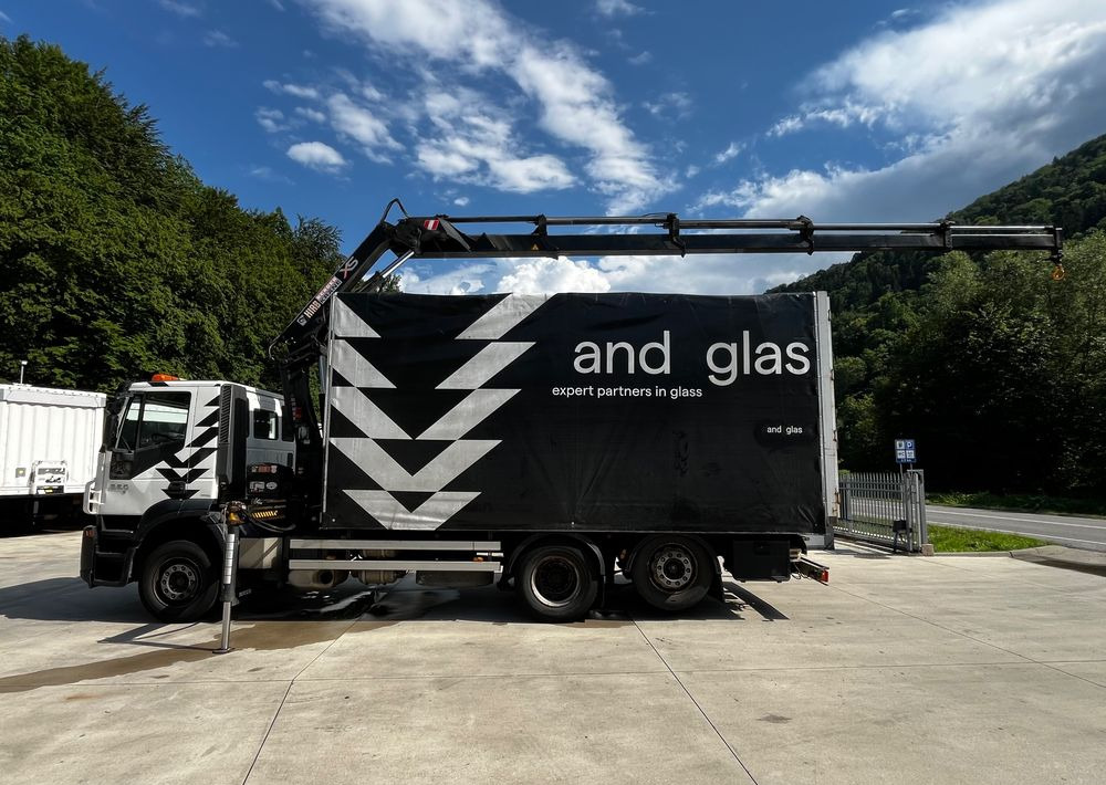 Iveco Stralis 360 // HIAB 144 E4 HIDUO + Radio // Zabudowa 6m // Oś podnoszona - Gjysmë-kamion: foto 3 Iveco Stralis 360 // HIAB 144 E4 HIDUO + Radio // Zabudowa 6m // Oś podnoszona - Gjysmë-kamion: foto 3