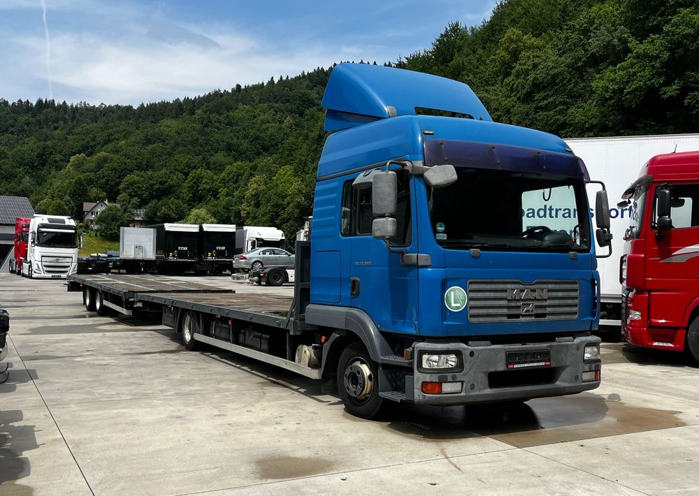 MAN TGM 12.240 // 2008 Rok // Euro 5 // + Przyczepa Konar 2 osie // 7.7+7.7 // - Kamion me karroceri të hapur: foto 2 MAN TGM 12.240 // 2008 Rok // Euro 5 // + Przyczepa Konar 2 osie // 7.7+7.7 // - Kamion me karroceri të hapur: foto 2