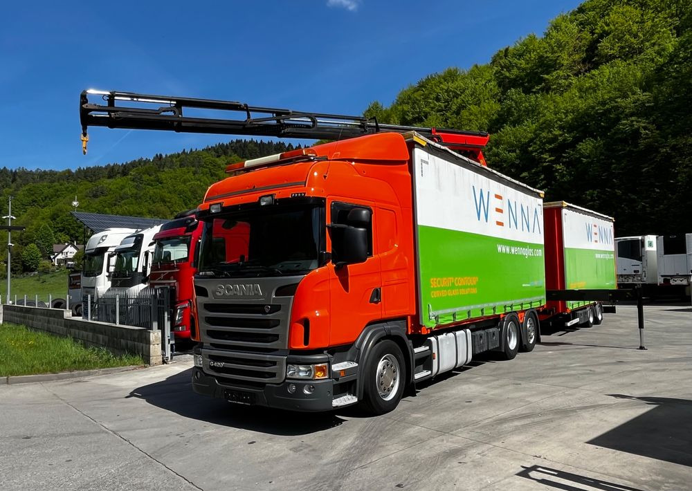 Scania G420 // Tandem // HDS Palfinger 18002 EH // Przyczepa // Oś skrętna podnoszona // Video !!! - Kamion me tendë, Kamion me vinç: foto 1 Scania G420 // Tandem // HDS Palfinger 18002 EH // Przyczepa // Oś skrętna podnoszona // Video !!! - Kamion me tendë, Kamion me vinç: foto 1