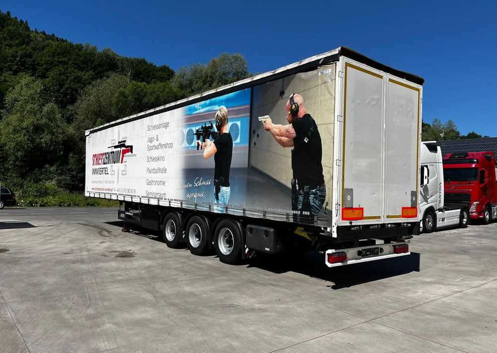 Schwarzmuller Firanka Standard // 2017 Rok // Podwójna podłoga // - Gjysmë rimorkio me tendë: foto 3 Schwarzmuller Firanka Standard // 2017 Rok // Podwójna podłoga // - Gjysmë rimorkio me tendë: foto 3