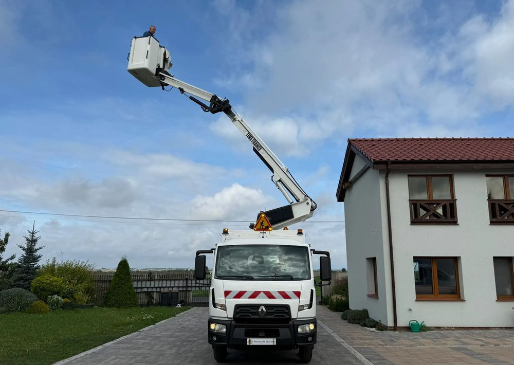 Renault D - Platformë ajrore e montuar në kamion: foto 1 Renault D - Platformë ajrore e montuar në kamion: foto 1