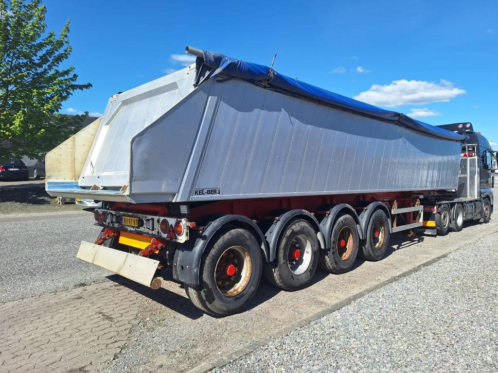 Kel-Berg 4 akslet grus tiptrailer - Gjysmë rimorkio vetëshkarkuese: foto 1 Kel-Berg 4 akslet grus tiptrailer - Gjysmë rimorkio vetëshkarkuese: foto 1