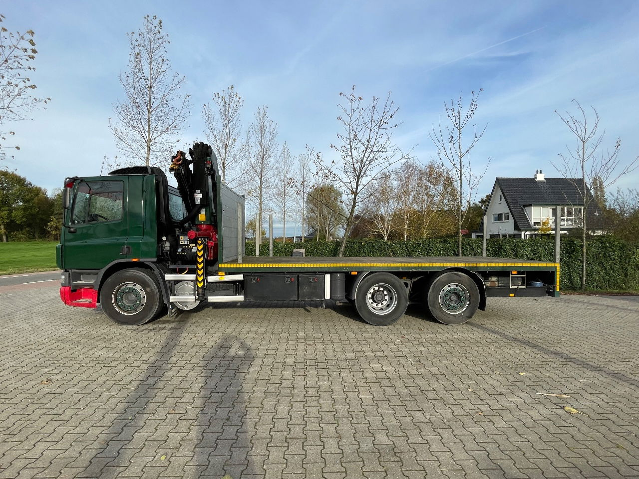 DAF CF 75.310 With Palfinger PK20002 crane - Kamion me karroceri të hapur, Kamion me vinç: foto 3 DAF CF 75.310 With Palfinger PK20002 crane - Kamion me karroceri të hapur, Kamion me vinç: foto 3