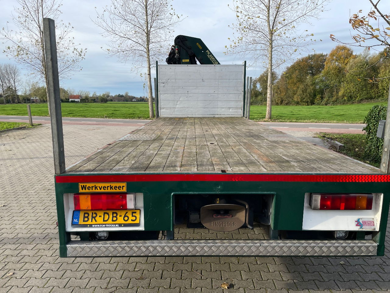 DAF CF 75.310 With Palfinger PK20002 crane - Kamion me karroceri të hapur, Kamion me vinç: foto 5 DAF CF 75.310 With Palfinger PK20002 crane - Kamion me karroceri të hapur, Kamion me vinç: foto 5