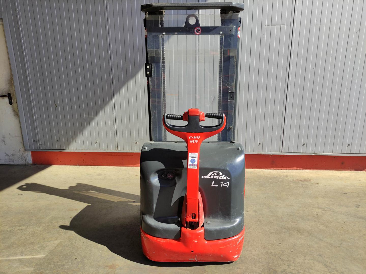 Linde L14-372 - Stivosës: foto 4 Linde L14-372 - Stivosës: foto 4