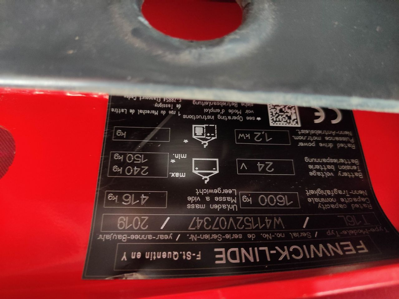 Linde T16L-1152 - Pirun paletash: foto 5 Linde T16L-1152 - Pirun paletash: foto 5