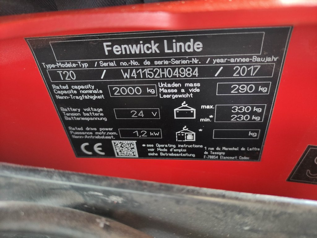 Linde T20 - Pirun paletash: foto 5 Linde T20 - Pirun paletash: foto 5