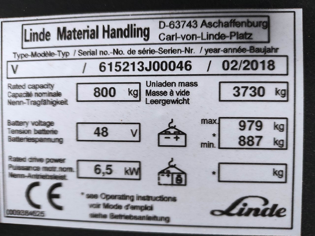 Pirun seleksionues Linde V Modular: foto 7