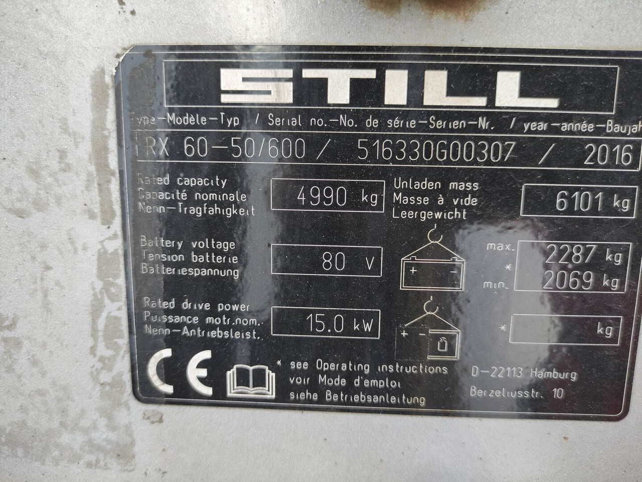 Lizingu i Still RX60-50/600 Still RX60-50/600: foto 6 Lizingu i Still RX60-50/600 Still RX60-50/600: foto 6