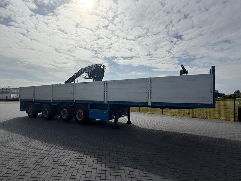 Pacton T4-001 STENENTRAILER, 4 ASSEN, KENNIS 14T/M, GOEDE CONDITIE. - Gjysmë rimorkio e hapur/ Platformë: foto 3 Pacton T4-001 STENENTRAILER, 4 ASSEN, KENNIS 14T/M, GOEDE CONDITIE. - Gjysmë rimorkio e hapur/ Platformë: foto 3