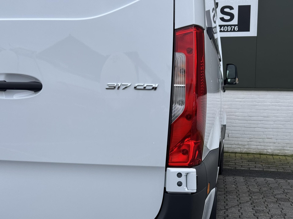 Furgon Mercedes-Benz Sprinter-317 1.9 CDI L2 9G laadruimte bekleed Leder Camera Clima M-bux media systeem DAB: foto 6