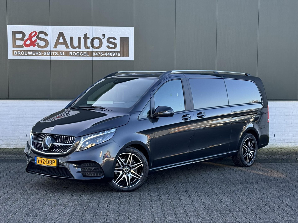 Mercedes-Benz V-Klasse-300d Extra Lang Avantgarde Memorie verwarmd gekoeld Adaptieve cruise 360 Camera Nieuwstaat - Kamioncine dopio kabinë: foto 1 Mercedes-Benz V-Klasse-300d Extra Lang Avantgarde Memorie verwarmd gekoeld Adaptieve cruise 360 Camera Nieuwstaat - Kamioncine dopio kabinë: foto 1