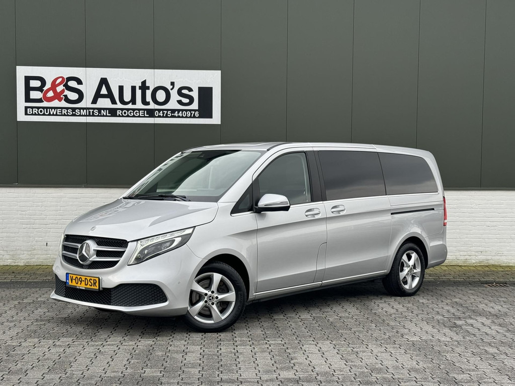 Mercedes-Benz V-Klasse-300d Lang DC 9G Avantgarde Leder Elektrische klep 2x Schuifdeur Trekhaak afneembaar - Kamioncine dopio kabinë: foto 1 Mercedes-Benz V-Klasse-300d Lang DC 9G Avantgarde Leder Elektrische klep 2x Schuifdeur Trekhaak afneembaar - Kamioncine dopio kabinë: foto 1