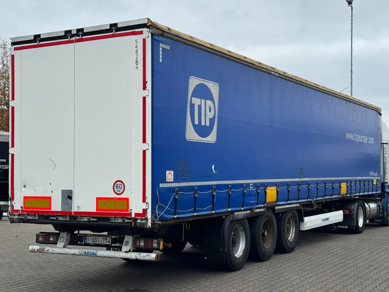 Krone Schuifzeil -Dak / BPW-Assen - Gjysmë rimorkio me tendë: foto 1 Krone Schuifzeil -Dak / BPW-Assen - Gjysmë rimorkio me tendë: foto 1