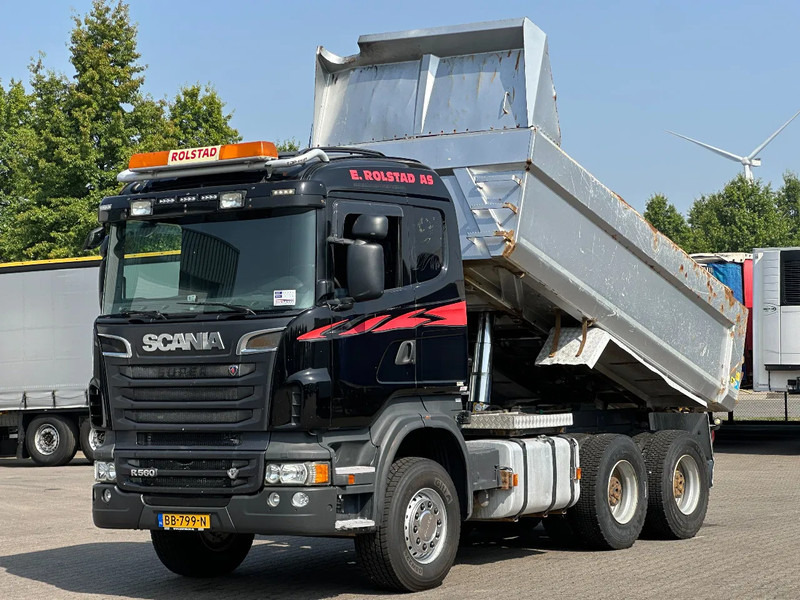 Scania R560 V8 6x4 Tipper / Big Axle / Full Steel / Euro 5 / Retarder - Kamion vetëshkarkues: foto 1 Scania R560 V8 6x4 Tipper / Big Axle / Full Steel / Euro 5 / Retarder - Kamion vetëshkarkues: foto 1