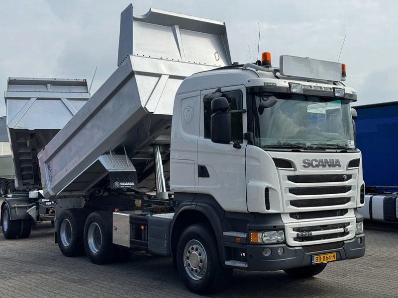 Scania R730 V8 6x4 Kipper Combi Retarder Euro 5 - Kamion vetëshkarkues: foto 3 Scania R730 V8 6x4 Kipper Combi Retarder Euro 5 - Kamion vetëshkarkues: foto 3