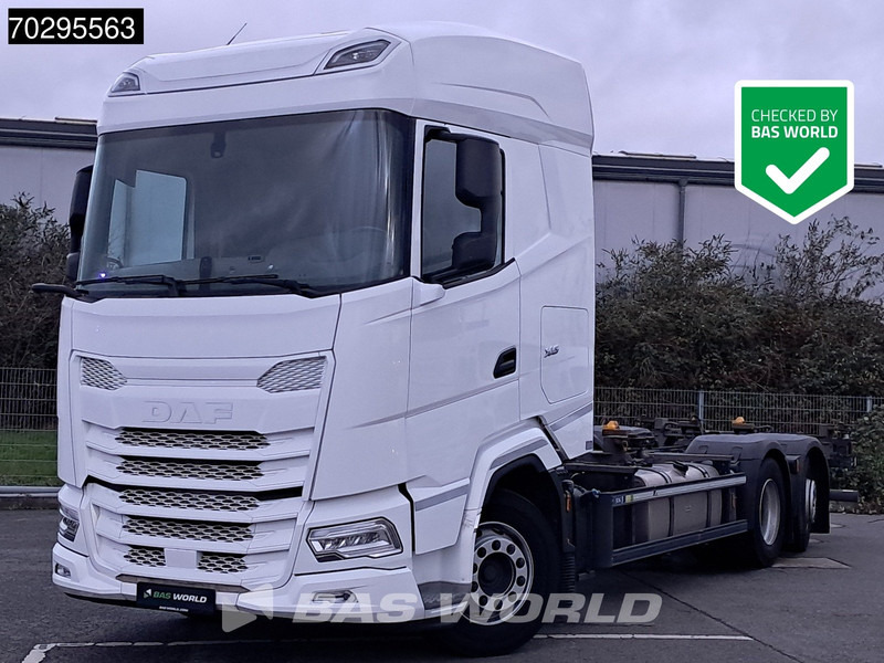 DAF XG 480 6X2 BDF Lift+Steering Axle ACC Automatic 2 tanks Euro 6 - Transportjer kontejnerësh/ Kamion me karroceri të çmontueshme: foto 1 DAF XG 480 6X2 BDF Lift+Steering Axle ACC Automatic 2 tanks Euro 6 - Transportjer kontejnerësh/ Kamion me karroceri të çmontueshme: foto 1