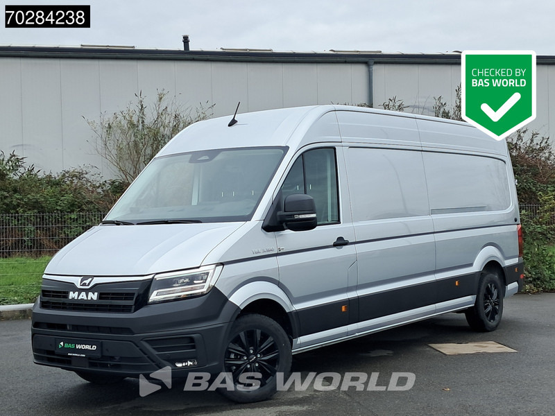 MAN TGE 3.180 Neu! Automatik 2025 Modell L4H3 AHK LED ACC Navi Klima Kamera Parkensensoren Euro6 L3H2 15m3 A/C Towbar - Furgon: foto 1 MAN TGE 3.180 Neu! Automatik 2025 Modell L4H3 AHK LED ACC Navi Klima Kamera Parkensensoren Euro6 L3H2 15m3 A/C Towbar - Furgon: foto 1