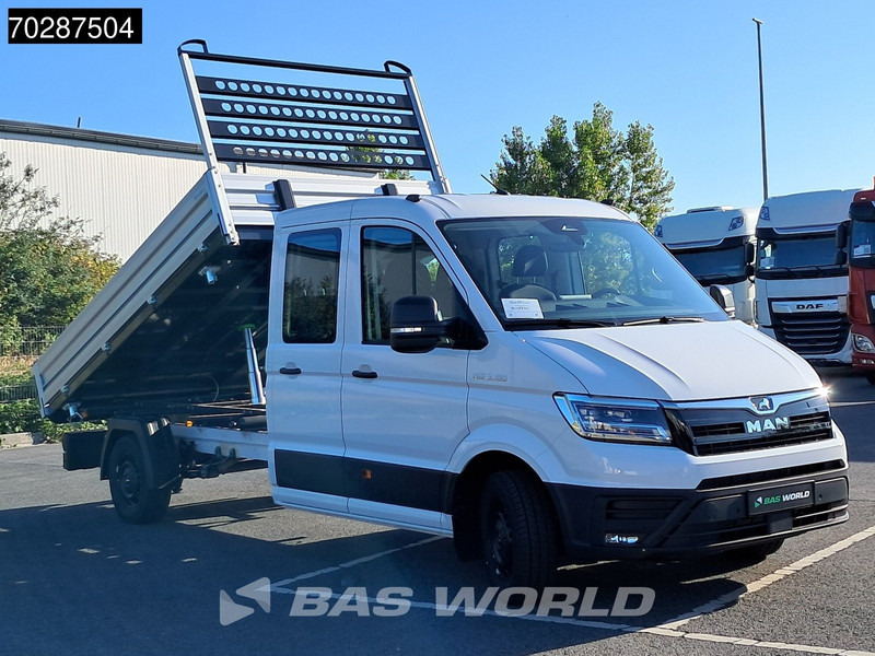MAN TGE 3.180 Neu! Dreiseitenkipper Automatik 2025 Facelift 180PS AHK LED Klima Tempomat Navi ACC Euro6 Kieper 3m3 A/C Towbar Cruise control - Kamioncine vetëshkarkuese: foto 3 MAN TGE 3.180 Neu! Dreiseitenkipper Automatik 2025 Facelift 180PS AHK LED Klima Tempomat Navi ACC Euro6 Kieper 3m3 A/C Towbar Cruise control - Kamioncine vetëshkarkuese: foto 3
