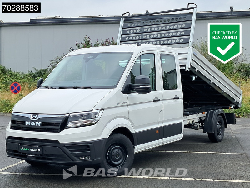 MAN TGE 3.180 Neu! Dreiseitenkipper Automatik 2025 Facelift 180PS AHK LED Klima Tempomat Navi ACC Euro6 Kieper 3m3 - Kamioncine vetëshkarkuese: foto 1 MAN TGE 3.180 Neu! Dreiseitenkipper Automatik 2025 Facelift 180PS AHK LED Klima Tempomat Navi ACC Euro6 Kieper 3m3 - Kamioncine vetëshkarkuese: foto 1