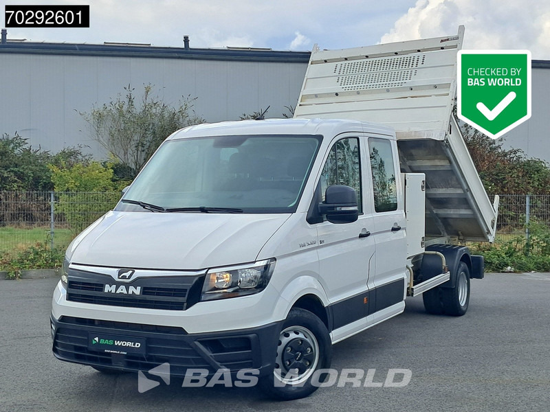 MAN TGE 5.120 Kipper Doppel Kabine 3,5t AHK Navi Klima Tempomat Kamera Euro6 Kieper Tipper Benne 2m3 A/C Towbar Cruise control - Kamioncine vetëshkarkuese: foto 1 MAN TGE 5.120 Kipper Doppel Kabine 3,5t AHK Navi Klima Tempomat Kamera Euro6 Kieper Tipper Benne 2m3 A/C Towbar Cruise control - Kamioncine vetëshkarkuese: foto 1