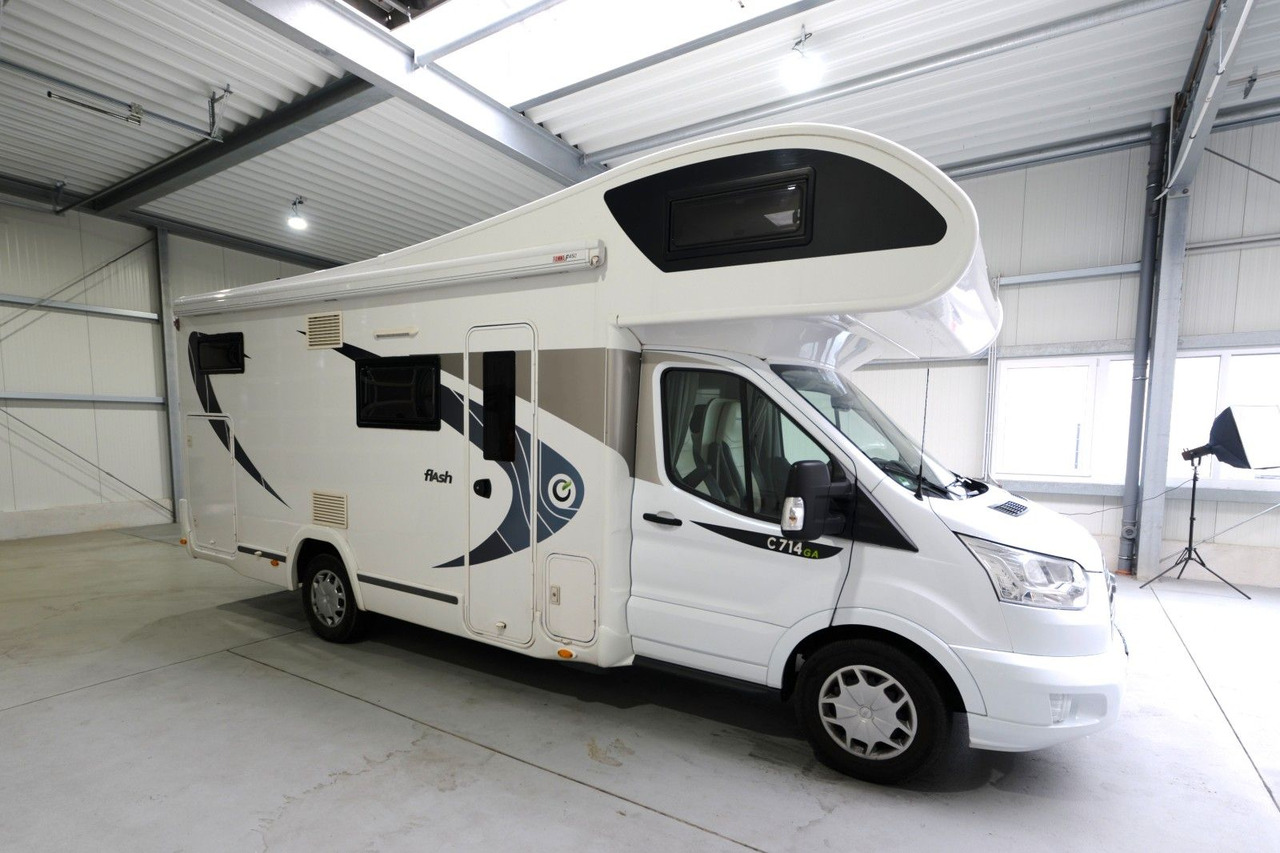 Chausson Flash 714 GA/Festbett/Garage/Solar/Klima/TOP - Kamper alcove: foto 2 Chausson Flash 714 GA/Festbett/Garage/Solar/Klima/TOP - Kamper alcove: foto 2