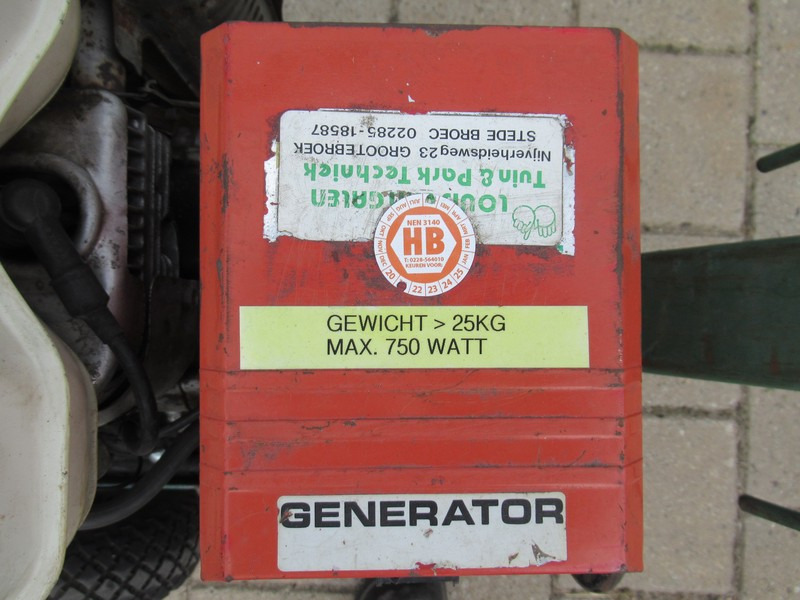 Honda Aggregaat 750 Generator 750W / 220V - Set gjeneratori: foto 3 Honda Aggregaat 750 Generator 750W / 220V - Set gjeneratori: foto 3