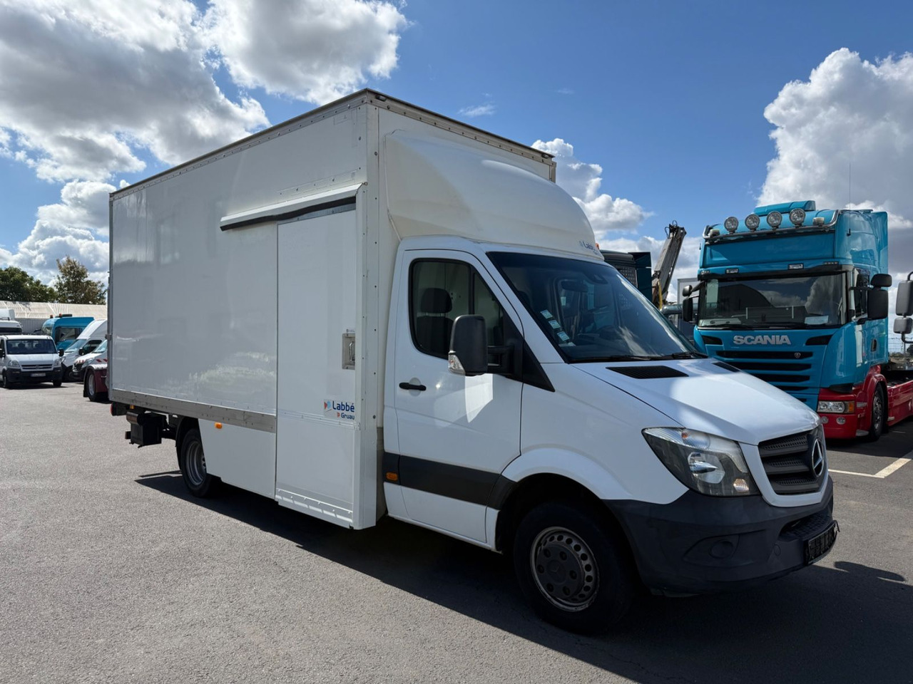 Mercedes-Benz Sprinter II 516 CDI /Automatik/LBW/Koffer/Kamera - Kamioncine me kontinier: foto 1 Mercedes-Benz Sprinter II 516 CDI /Automatik/LBW/Koffer/Kamera - Kamioncine me kontinier: foto 1
