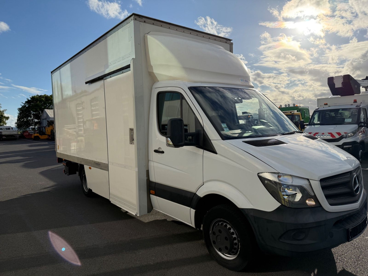 Mercedes-Benz Sprinter II 516 CDI Automatik/LBW/Koffer/Kamera - Kamioncine me kontinier: foto 1 Mercedes-Benz Sprinter II 516 CDI Automatik/LBW/Koffer/Kamera - Kamioncine me kontinier: foto 1