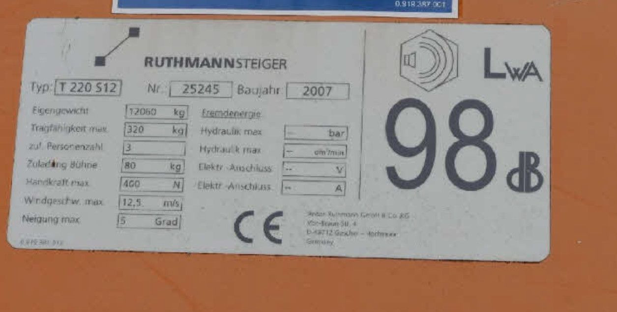 Mercedes-Benz ATEGO 4X4 1324 Hub Steiger Ruthmann T220 - Platformë ajrore e montuar në kamion: foto 3 Mercedes-Benz ATEGO 4X4 1324 Hub Steiger Ruthmann T220 - Platformë ajrore e montuar në kamion: foto 3