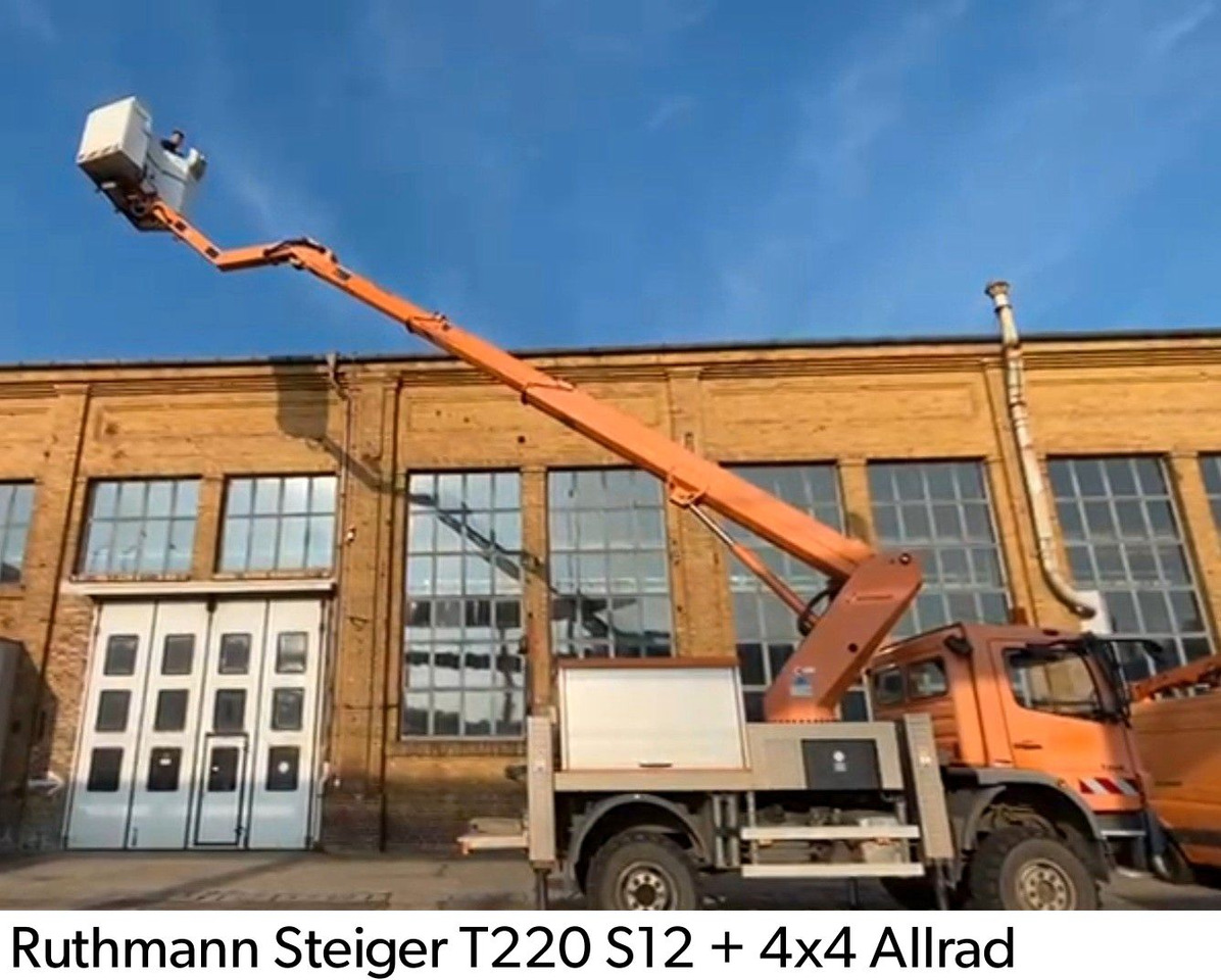 Mercedes-Benz ATEGO 4X4 1324 Hub Steiger Ruthmann T220 - Platformë ajrore e montuar në kamion: foto 1 Mercedes-Benz ATEGO 4X4 1324 Hub Steiger Ruthmann T220 - Platformë ajrore e montuar në kamion: foto 1
