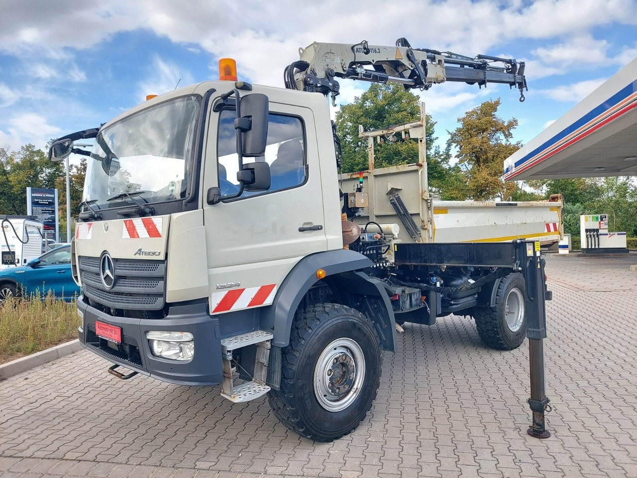Mercedes-Benz Atego / 1324 MEILER 4X4 KRAN ATLAS 116.3 - Kamion vetëshkarkues, Kamion me vinç: foto 3 Mercedes-Benz Atego / 1324 MEILER 4X4 KRAN ATLAS 116.3 - Kamion vetëshkarkues, Kamion me vinç: foto 3