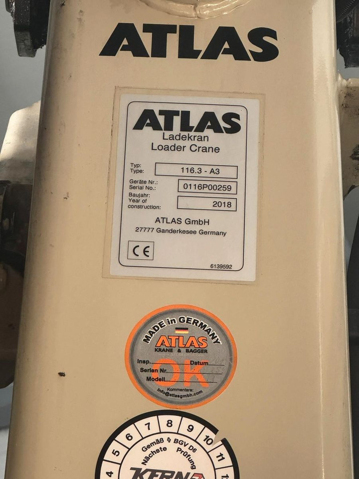 Mercedes-Benz Atego / 1324 MEILLER 4X4 KRAN ATLAS 116.3 Kipper - Kamion vetëshkarkues, Kamion me vinç: foto 3 Mercedes-Benz Atego / 1324 MEILLER 4X4 KRAN ATLAS 116.3 Kipper - Kamion vetëshkarkues, Kamion me vinç: foto 3