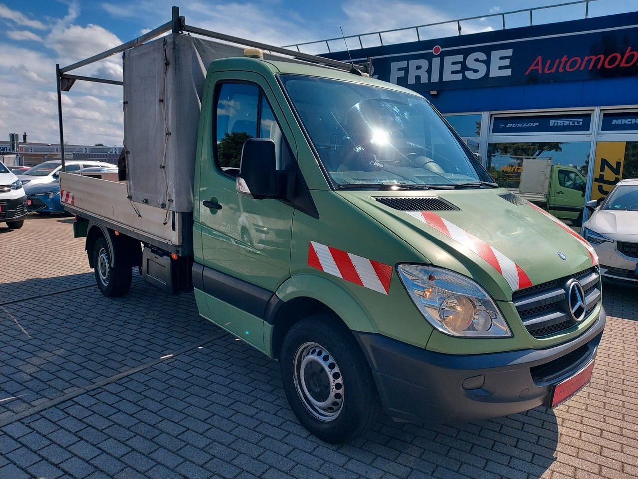 Mercedes-Benz Sprinter II Pritsche 316 Pritsche Klima Sandheiz - Kamioncine me tendë: foto 1 Mercedes-Benz Sprinter II Pritsche 316 Pritsche Klima Sandheiz - Kamioncine me tendë: foto 1