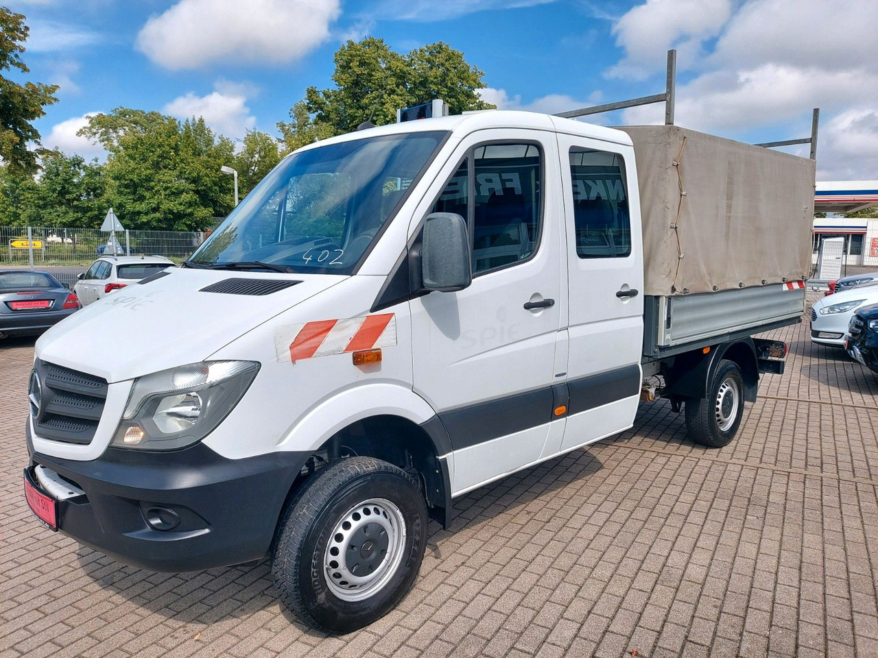 Mercedes-Benz Sprinter II Pritsche DoKa 316 4X4 Klima Standhei - Kamioncine me tendë, Kamioncine dopio kabinë: foto 4 Mercedes-Benz Sprinter II Pritsche DoKa 316 4X4 Klima Standhei - Kamioncine me tendë, Kamioncine dopio kabinë: foto 4