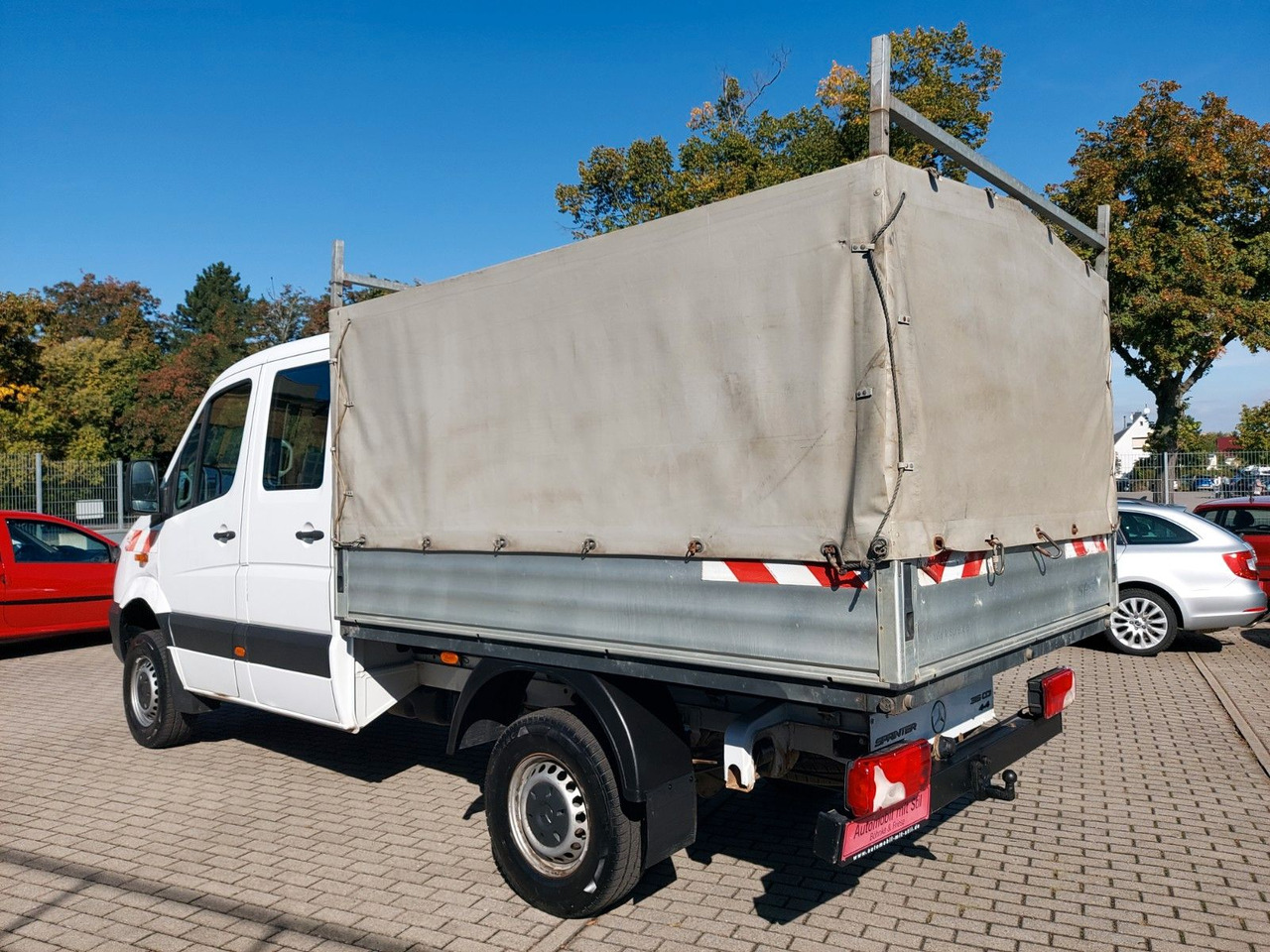 Mercedes-Benz Sprinter II Pritsche DoKa 316 CDI 4X4 Klima - Kamioncine me tendë, Kamioncine dopio kabinë: foto 5 Mercedes-Benz Sprinter II Pritsche DoKa 316 CDI 4X4 Klima - Kamioncine me tendë, Kamioncine dopio kabinë: foto 5