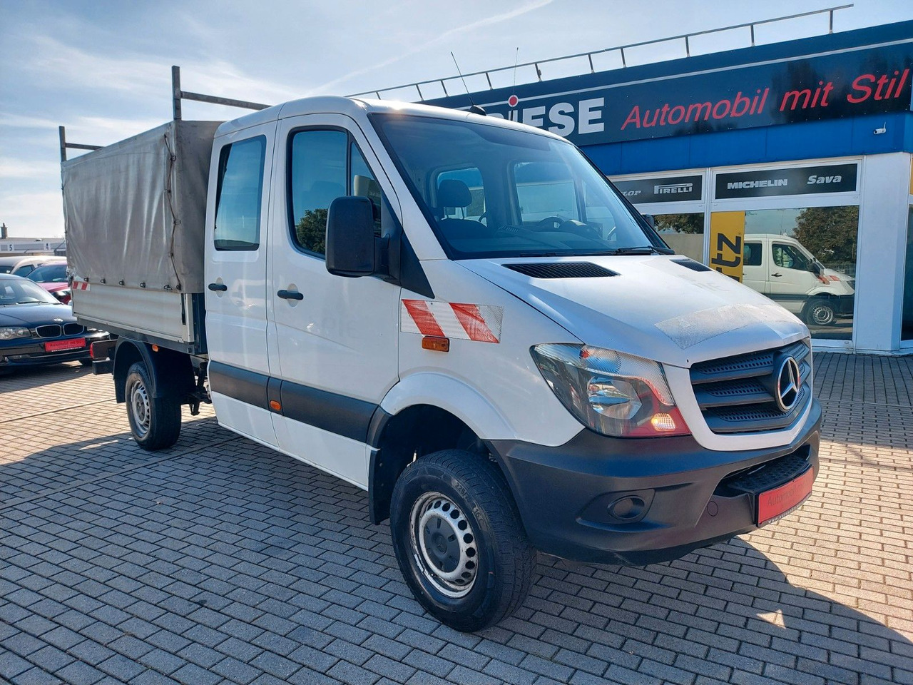 Mercedes-Benz Sprinter II Pritsche DoKa 316 CDI 4X4 Klima - Kamioncine me tendë, Kamioncine dopio kabinë: foto 1 Mercedes-Benz Sprinter II Pritsche DoKa 316 CDI 4X4 Klima - Kamioncine me tendë, Kamioncine dopio kabinë: foto 1