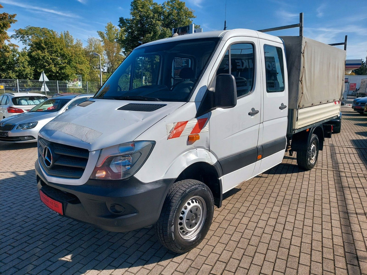 Mercedes-Benz Sprinter II Pritsche DoKa 316 CDI 4X4 Klima - Kamioncine me tendë, Kamioncine dopio kabinë: foto 4 Mercedes-Benz Sprinter II Pritsche DoKa 316 CDI 4X4 Klima - Kamioncine me tendë, Kamioncine dopio kabinë: foto 4