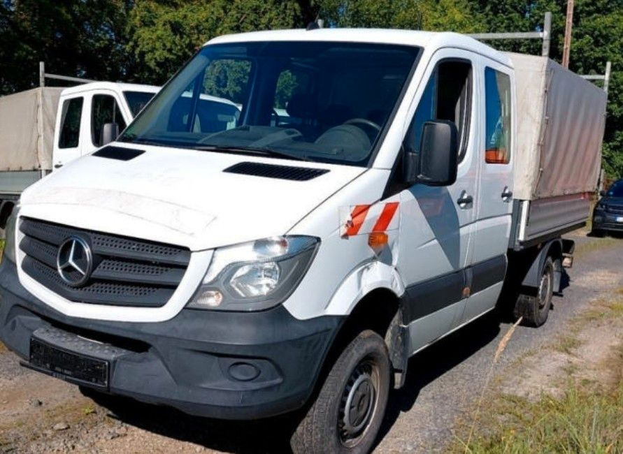Mercedes-Benz Sprinter II Pritsche DoKa 316 CDI 4X4 Klima - Kamioncine me tendë, Kamioncine dopio kabinë: foto 2 Mercedes-Benz Sprinter II Pritsche DoKa 316 CDI 4X4 Klima - Kamioncine me tendë, Kamioncine dopio kabinë: foto 2
