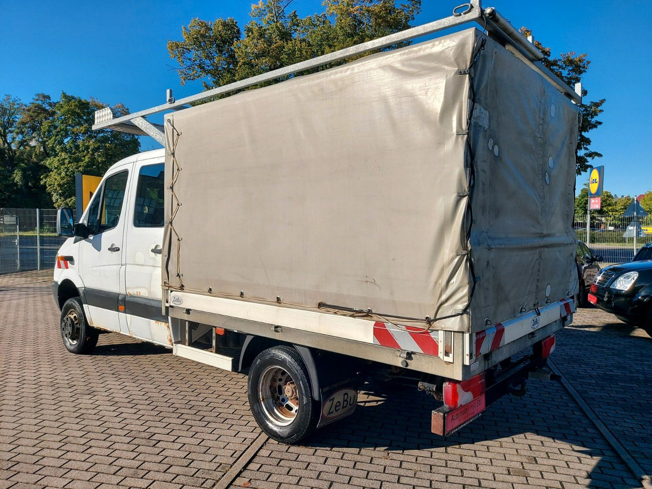 Mercedes-Benz Sprinter II Pritsche DoKa 516 4X4 Plane 6 Sitze - Kamioncine me tendë, Kamioncine dopio kabinë: foto 4 Mercedes-Benz Sprinter II Pritsche DoKa 516 4X4 Plane 6 Sitze - Kamioncine me tendë, Kamioncine dopio kabinë: foto 4