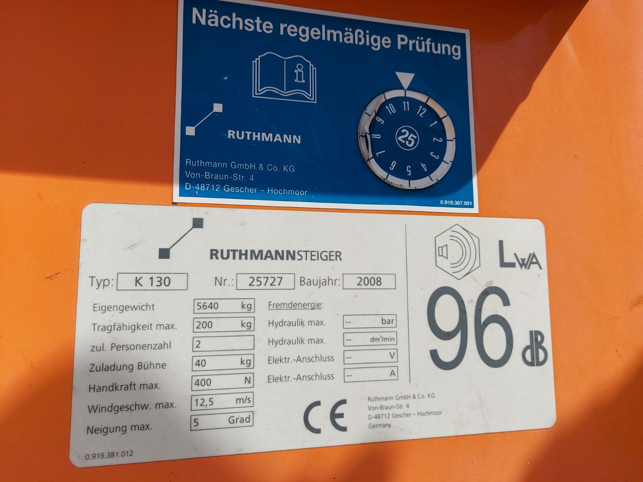 Mercedes-Benz VARIO 816D 4x4 HUB Steiger Ruthmann K130 - Platformë ajrore e montuar në kamion: foto 2 Mercedes-Benz VARIO 816D 4x4 HUB Steiger Ruthmann K130 - Platformë ajrore e montuar në kamion: foto 2